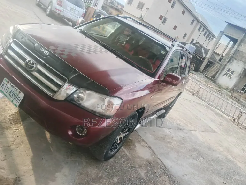 Toyota Highlander 2005 Red