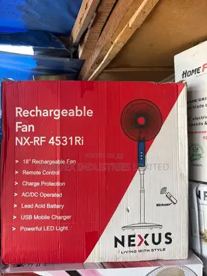 NX-RF 4531Ri - 18" Rechargeable Fan