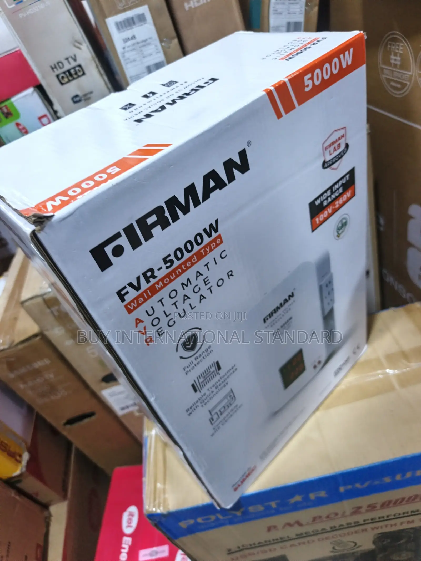 FIRMAN 5KVA Wall Mounted Home Voltage Control Unit
