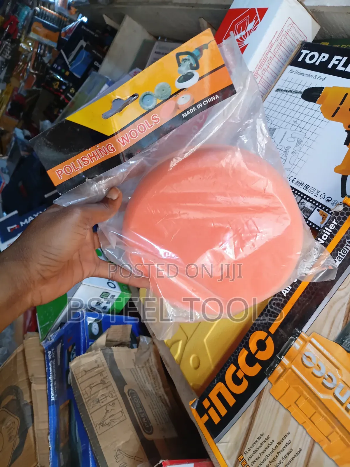Big Foam Polisher Pad – Car Polishing Accessory