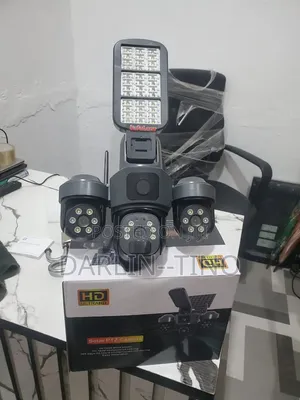 BESTVISION 12MP Ultra HD 4G Solar PTZ Triple Lens Security Camera