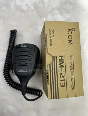 Icom HM-213 Waterproof Floating Speaker Microphone.