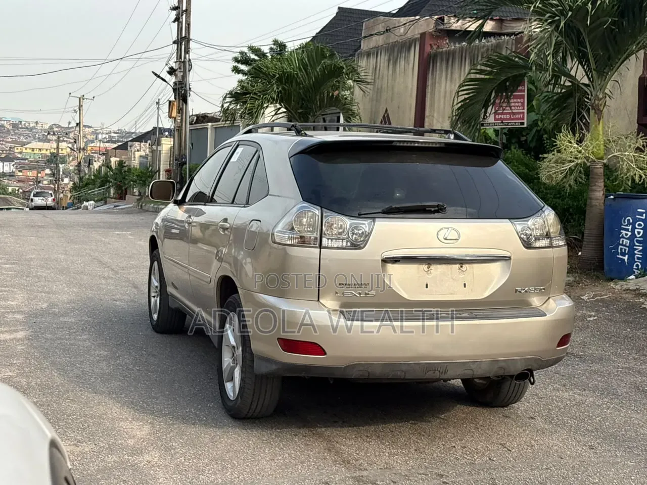 Lexus RX 350 2007 Gold