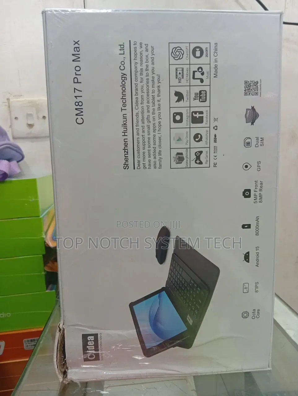 New C idea CM813 Pro 256 GB Gray