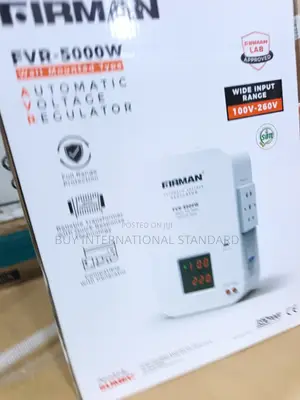 FIRMAN FVR-5000W 5KVA Domestic Electrical Supply Regulator
