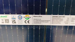Original 650watts Jinko Solar Panel
