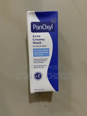 Panoxyl Acne Creamy Wash for Face & Body 4% Benzoyl Peroxide