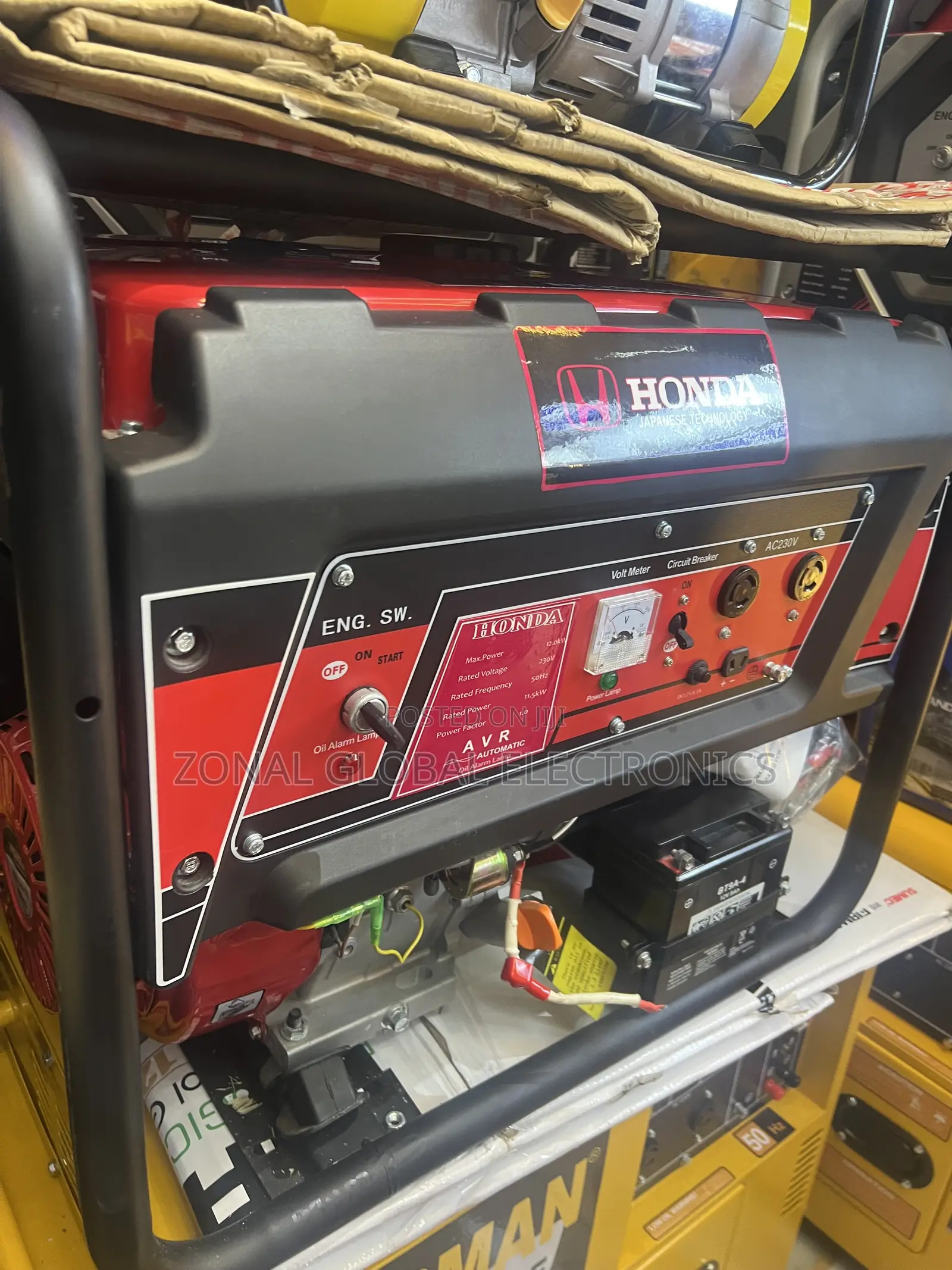 HONDA GENERATOR 12KAV 100% Copper Coil