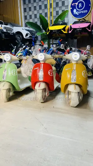 Green Electric Power Bike for Kids Age 2-10 With Remote and Bluetooth
