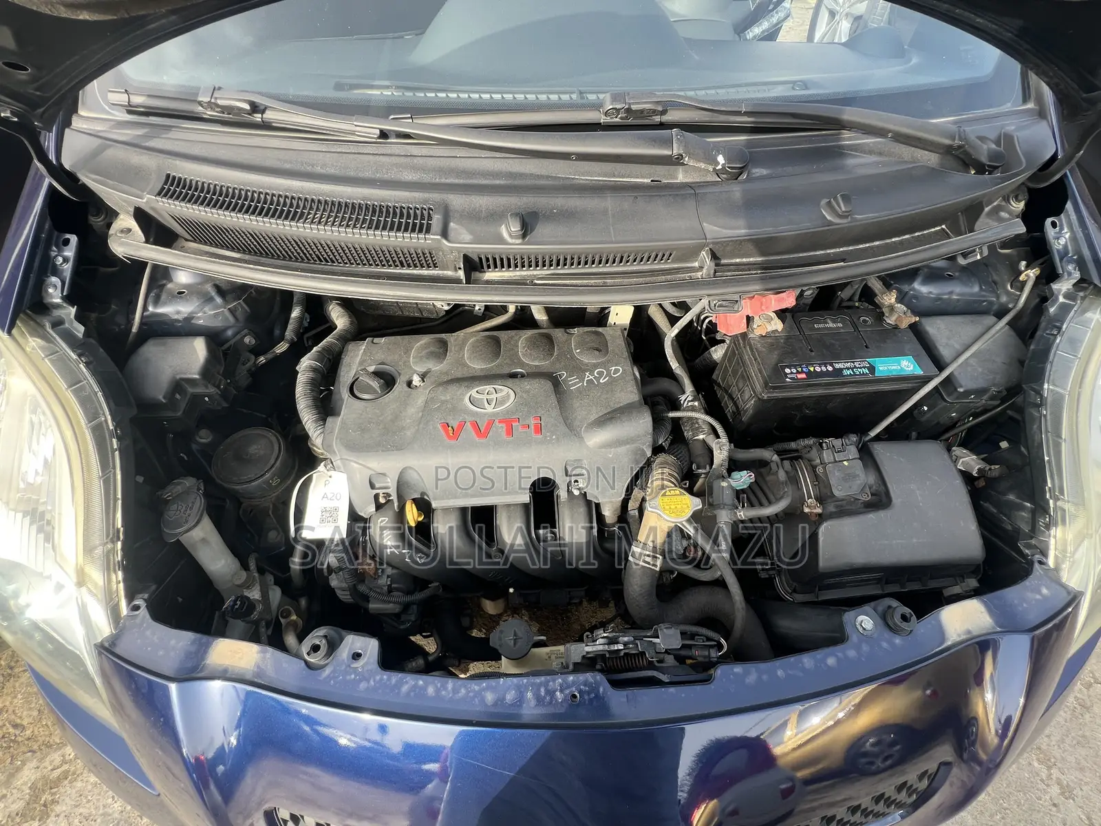 Toyota Yaris 2009 Blue