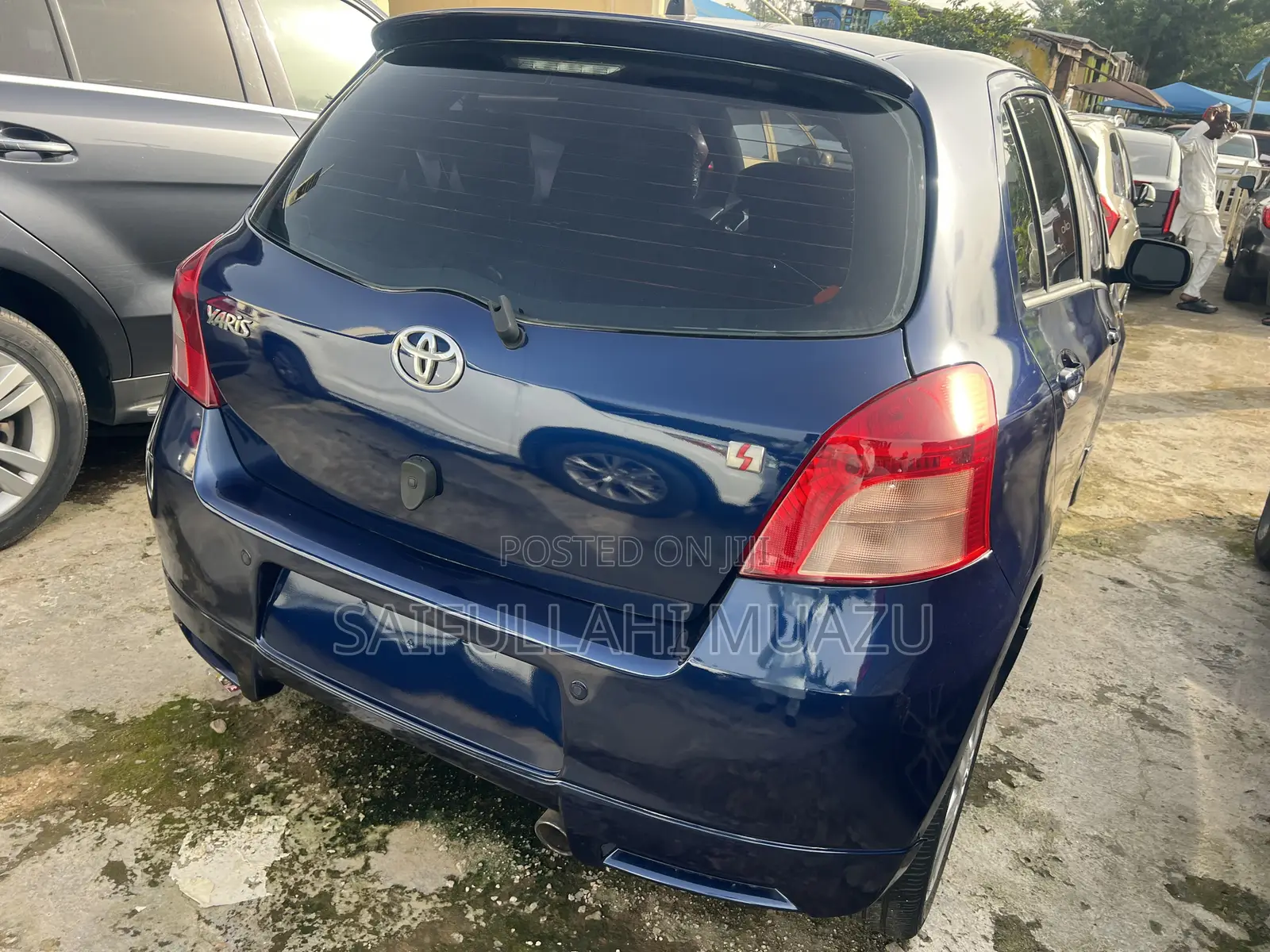 Toyota Yaris 2009 Blue