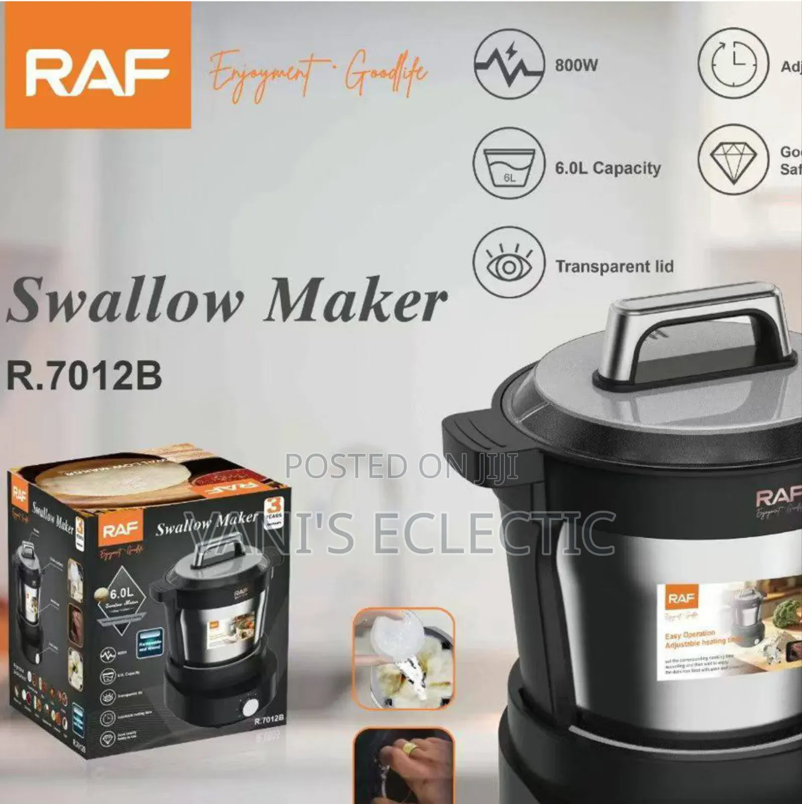 RAF 6.0L Electric Swallow Maker