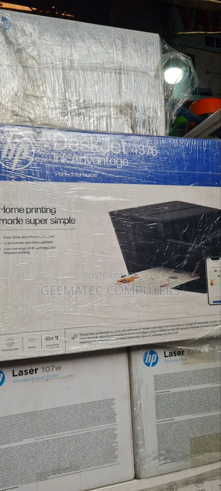 HP Deskjet 4379 Printer All in One