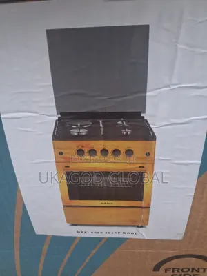 Maxi 3 Burner Gas 1 Electric Cooker 60 by 60