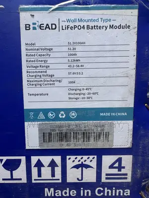 5kwh 51.2V Bread Lithium Ion Battery
