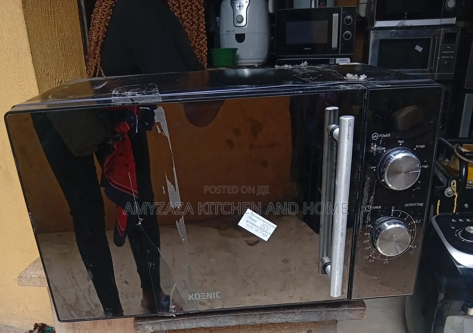 KOENIC Mechanical Microwave Oven