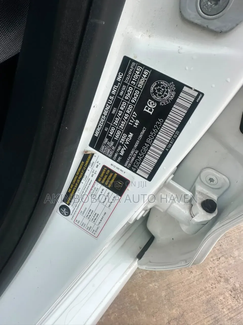 Mercedes-Benz GLE-Class 2016 White