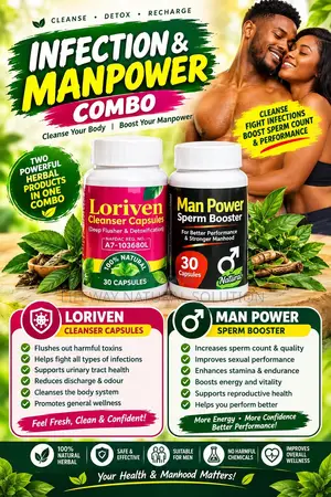 Loriven Herbal Capsule (Infection and Manpower Combo)