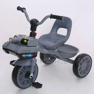 Thunderbolt Kids' Light-Up Military Tricycle