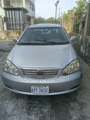 Toyota Corolla Sedan 2003 Silver