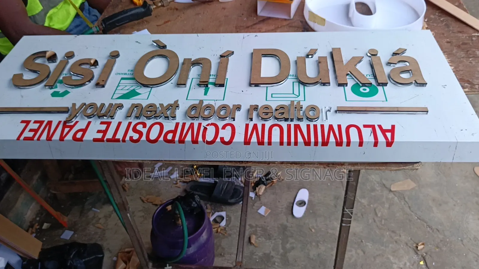 Illuminated Reception Signage