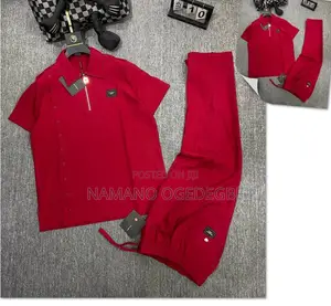 Red Two-Piece Outfit