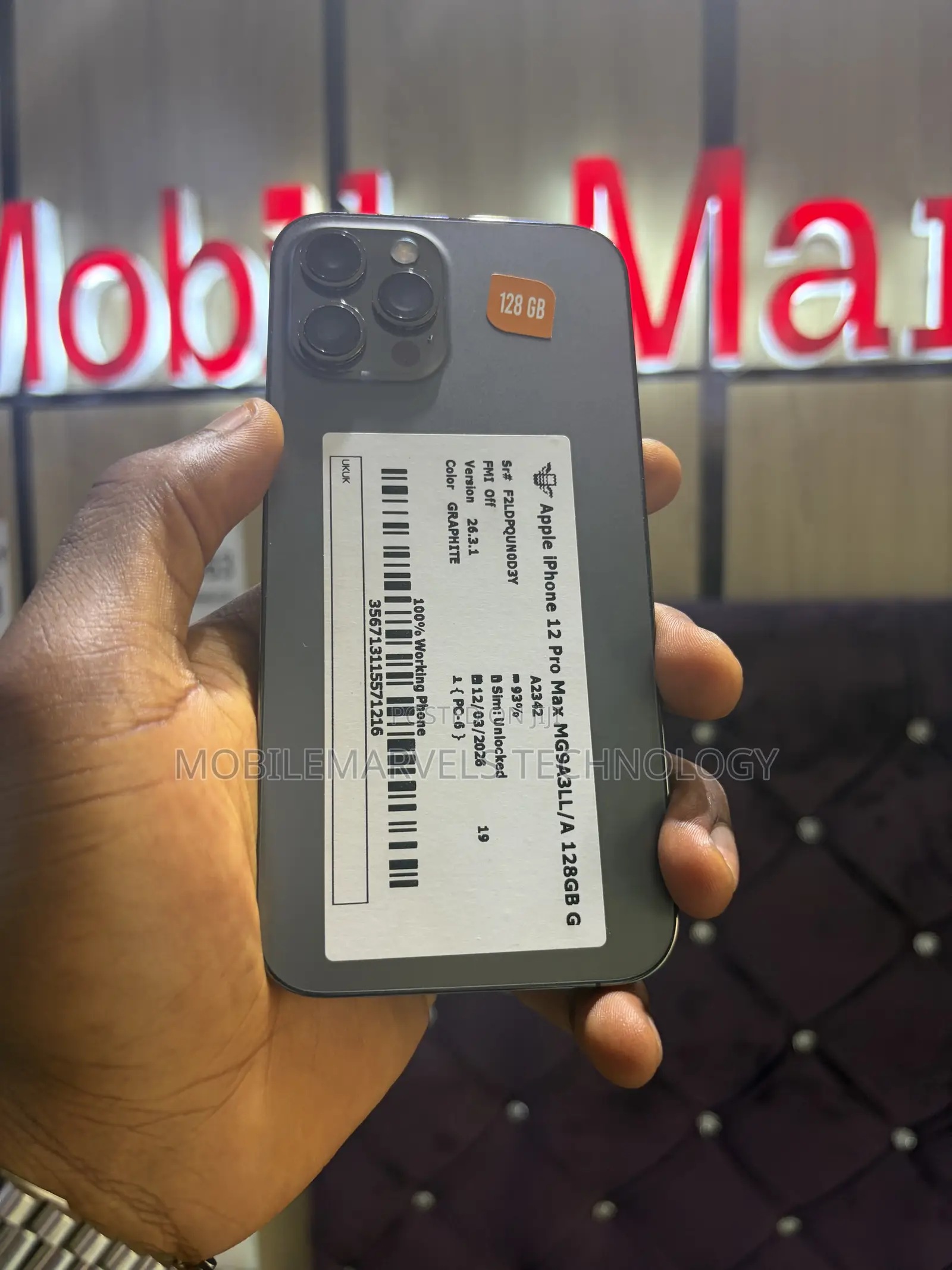 Apple iPhone 12 Pro Max 128 GB Silver