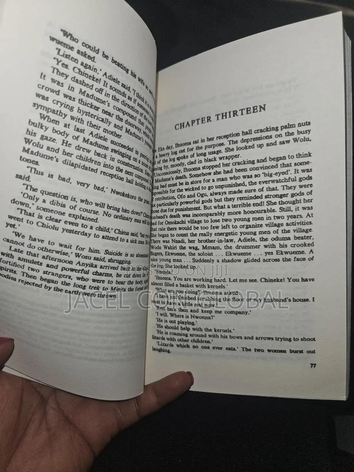 The Concubine. [ Novel Book ]