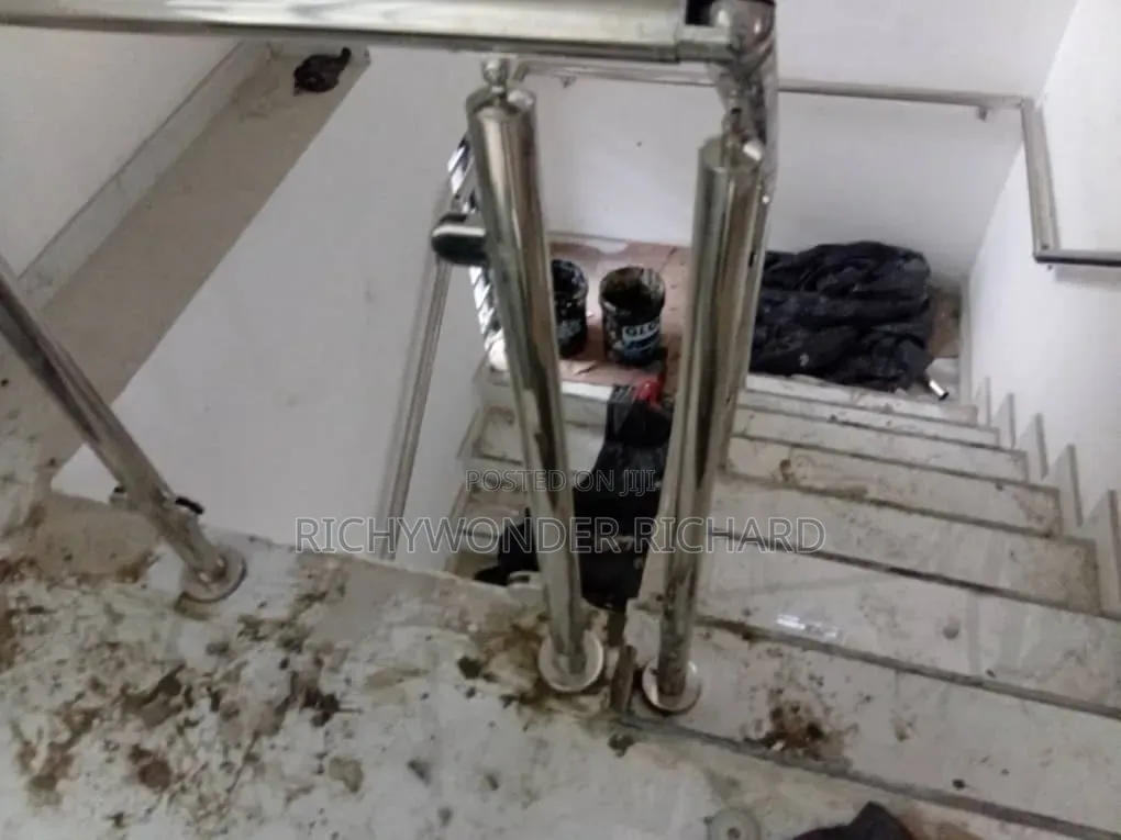 Glass and Stainless Steel Railings