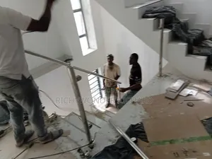 Glass and Stainless Steel Railings