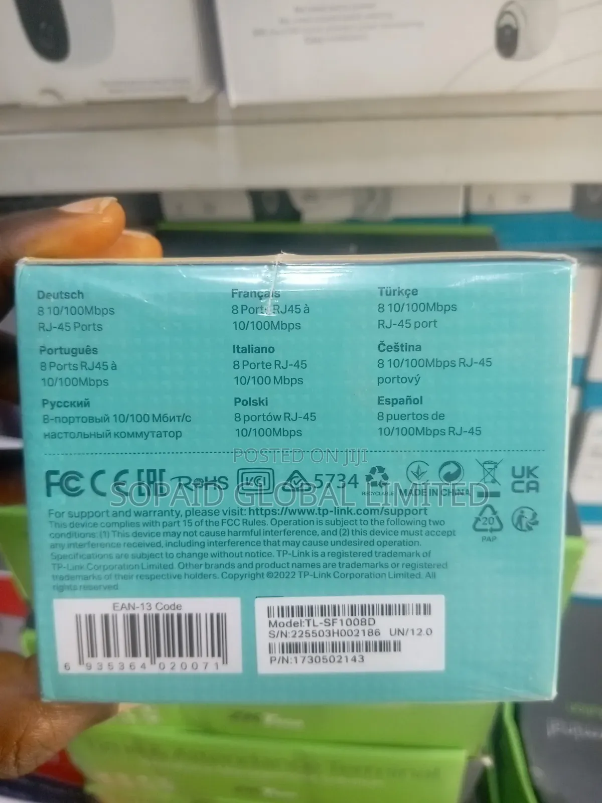 TP-Link TL-SF1008D
