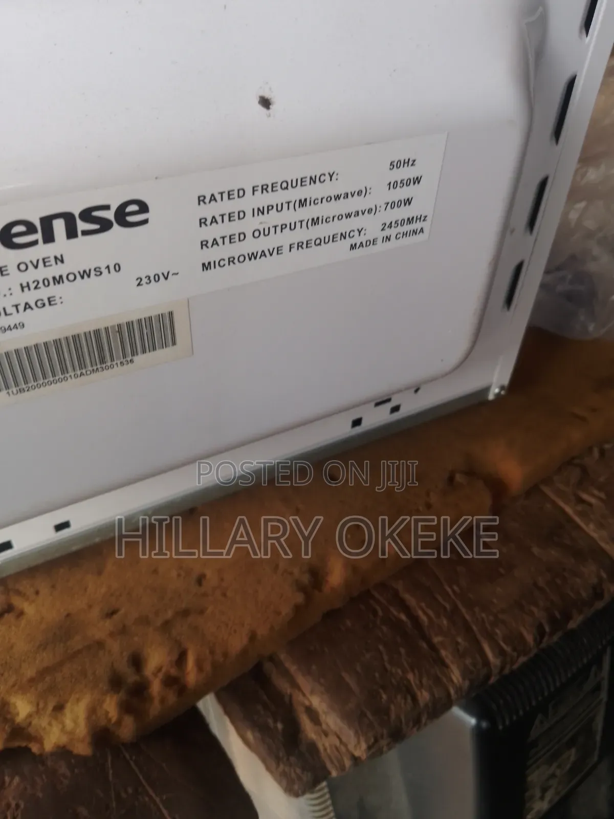 Microwave Hisense