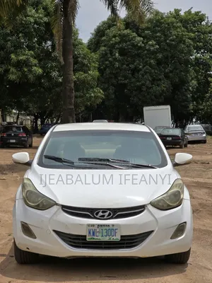 Hyundai Elantra 2013 White