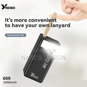  50,000mAh Power Bank with Torch  Fast Charge  Home Delivery
