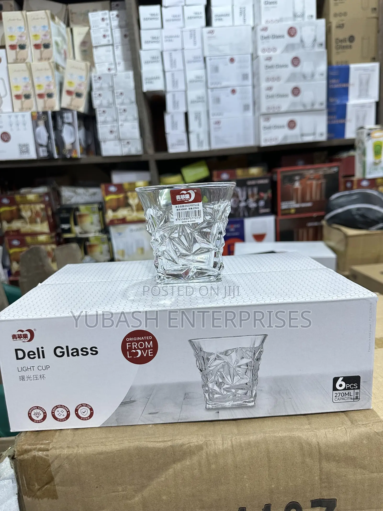 6pcs Quality Deli Whisky Cup