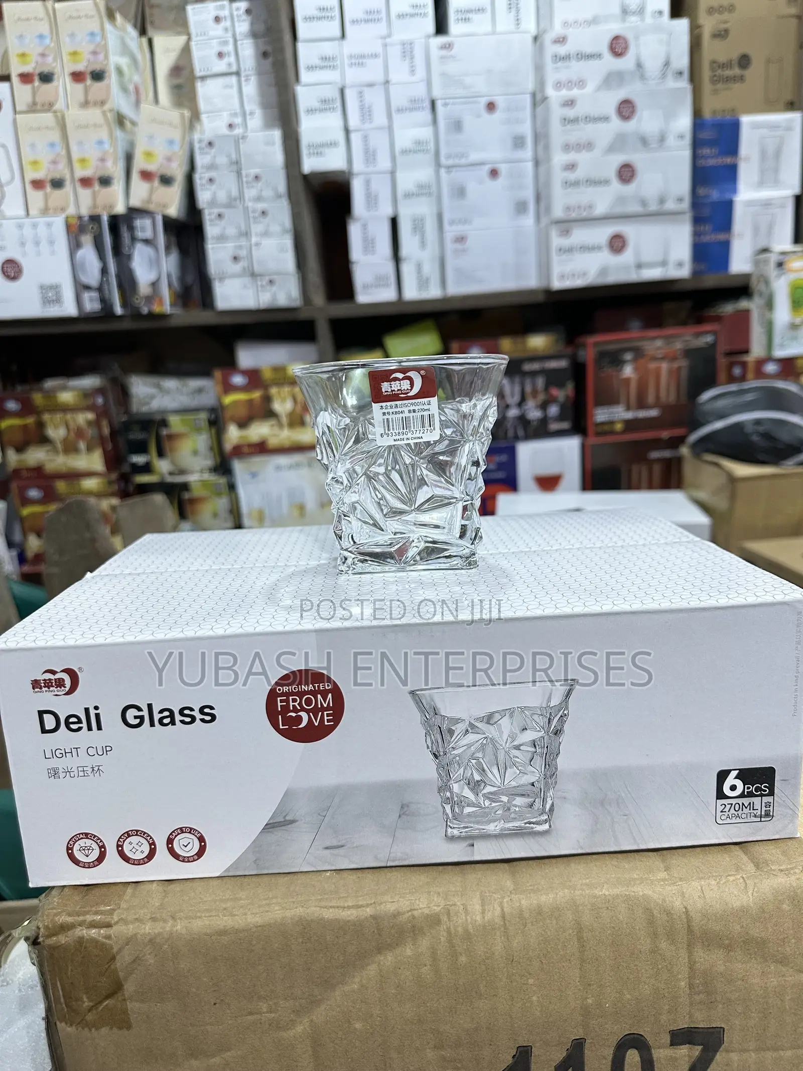 6pcs Quality Deli Whisky Cup
