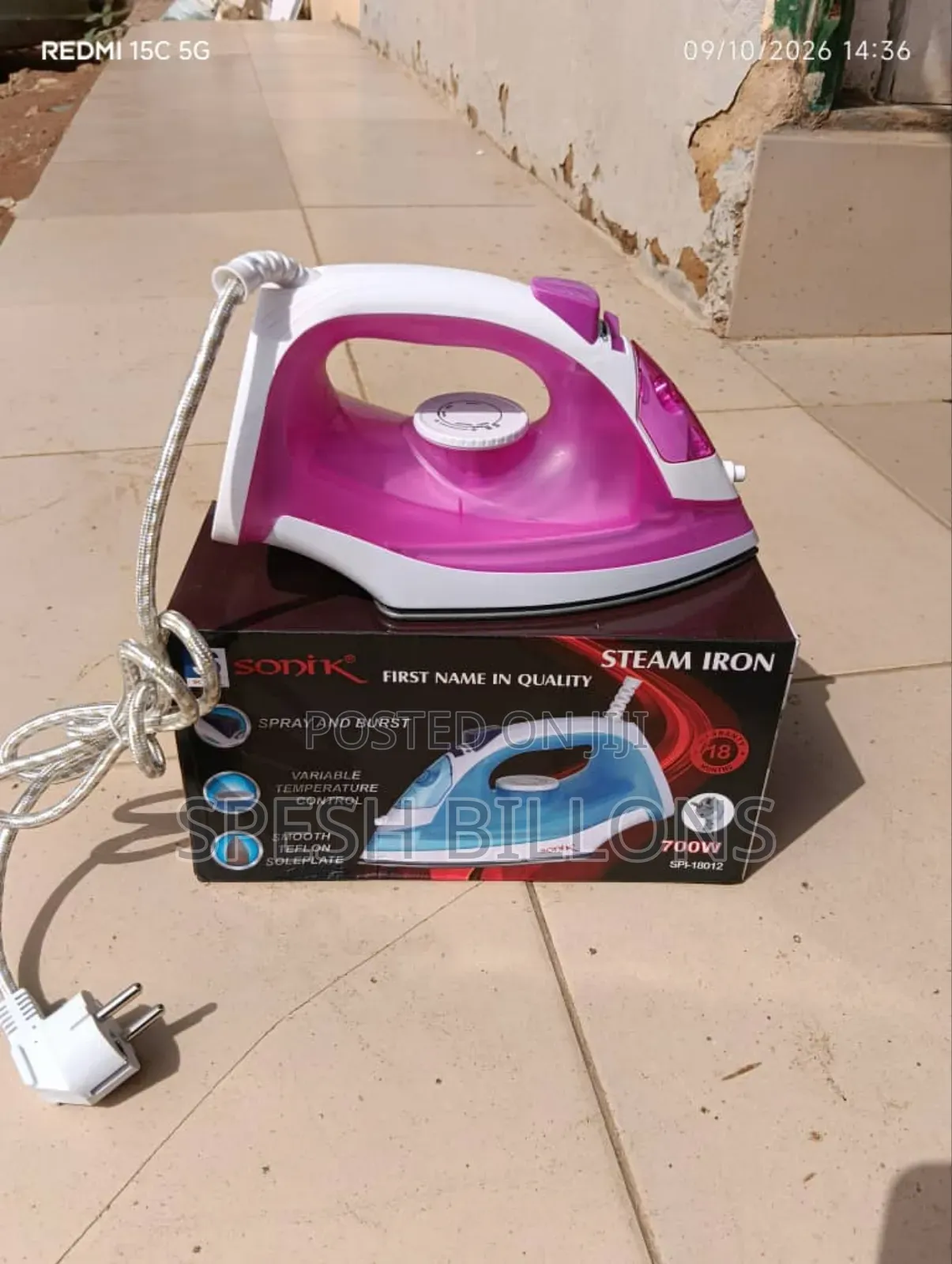 New Inverter / Generator/ Nepa /Steaming Iron 700w Capacity