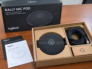 Original Logitech Rally Mic Pod – Professional Conference Microphone