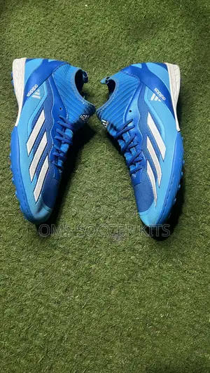 Adidas Crazyfast Astroturf Boot (Blue)(45)