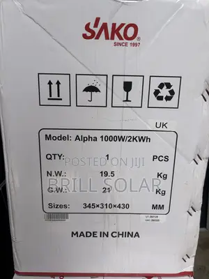 1000W SAKO All-in-One Energy Storage System