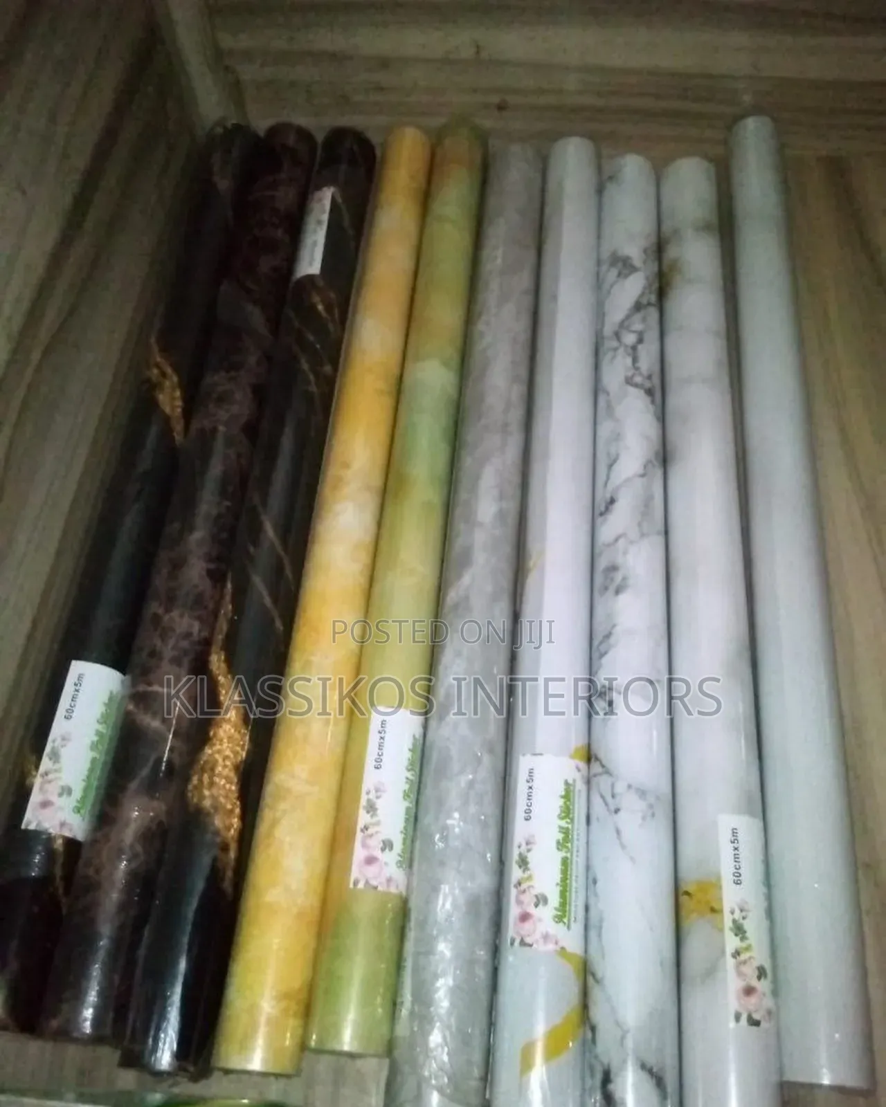 Heat Resistant Self-Adhesive Wallpaper for Kitchen Backsplash