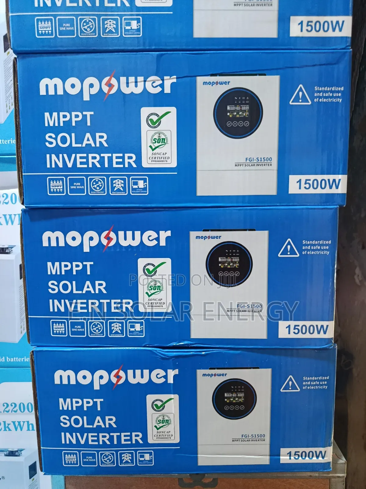 1.5kva Mopower Hybrid Inverter With MPPT Charge Controller Inside