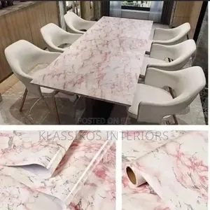 High Gloss Marble Contact Paper Sticker Wallpaper