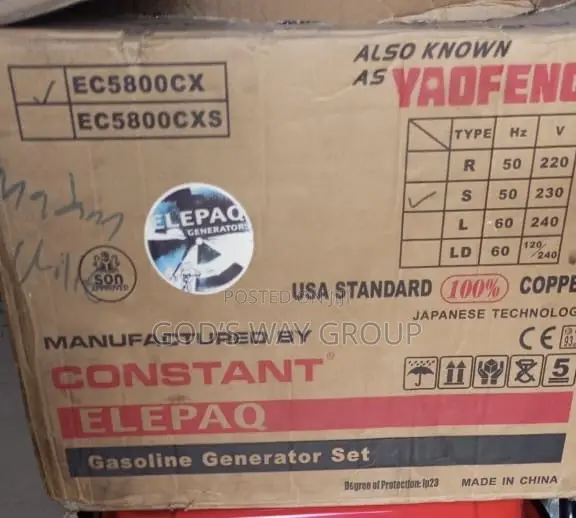 Elepaq Generator Sv6600