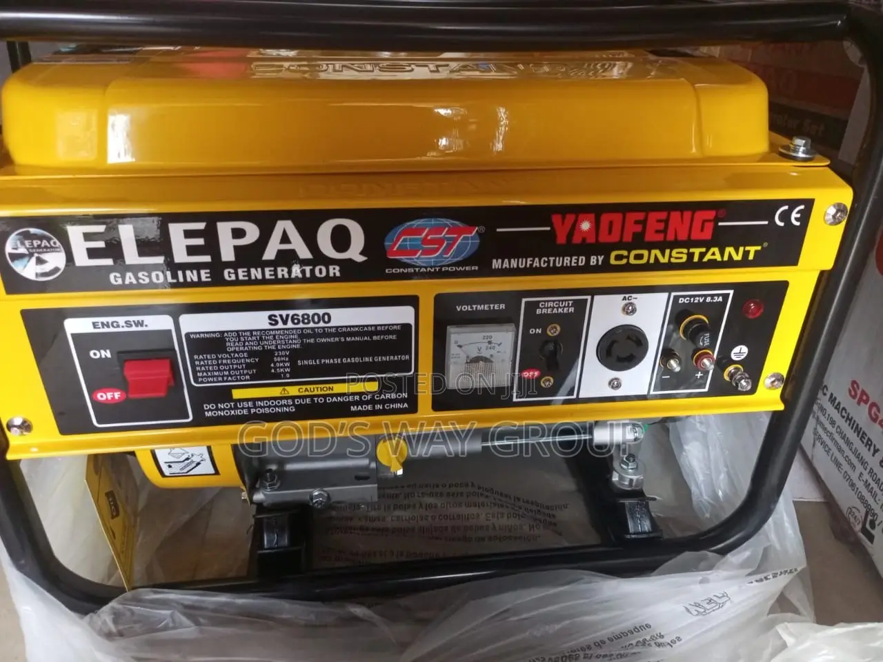 Elepaq Generator Sv6600