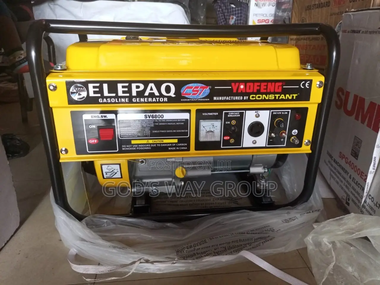 Elepaq Generator Sv6600