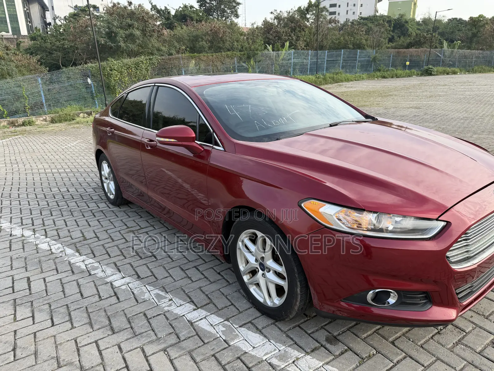 Ford Fusion 2016 Red
