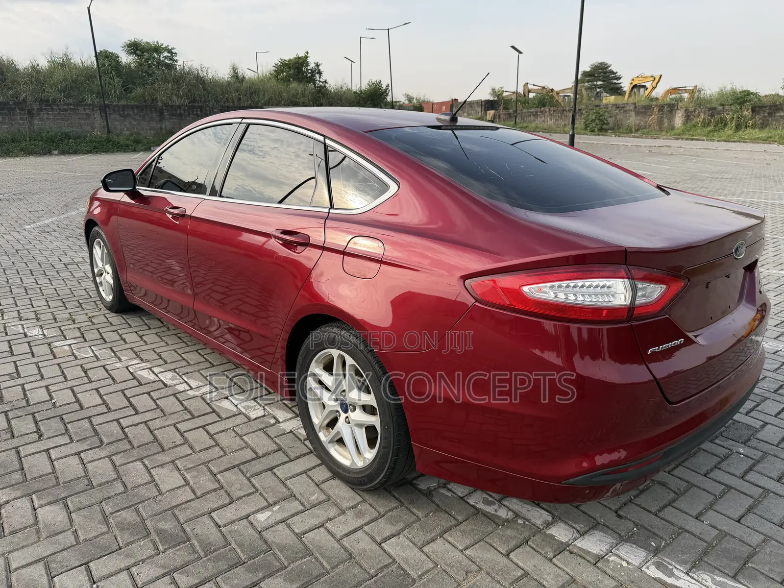 Ford Fusion 2016 Red