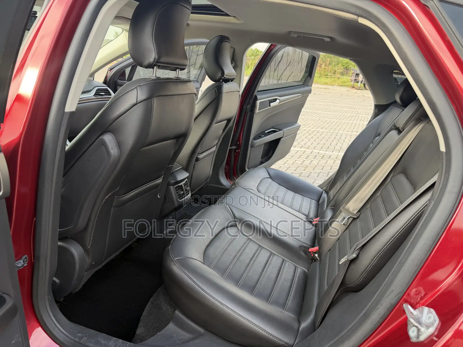 Ford Fusion 2016 Red