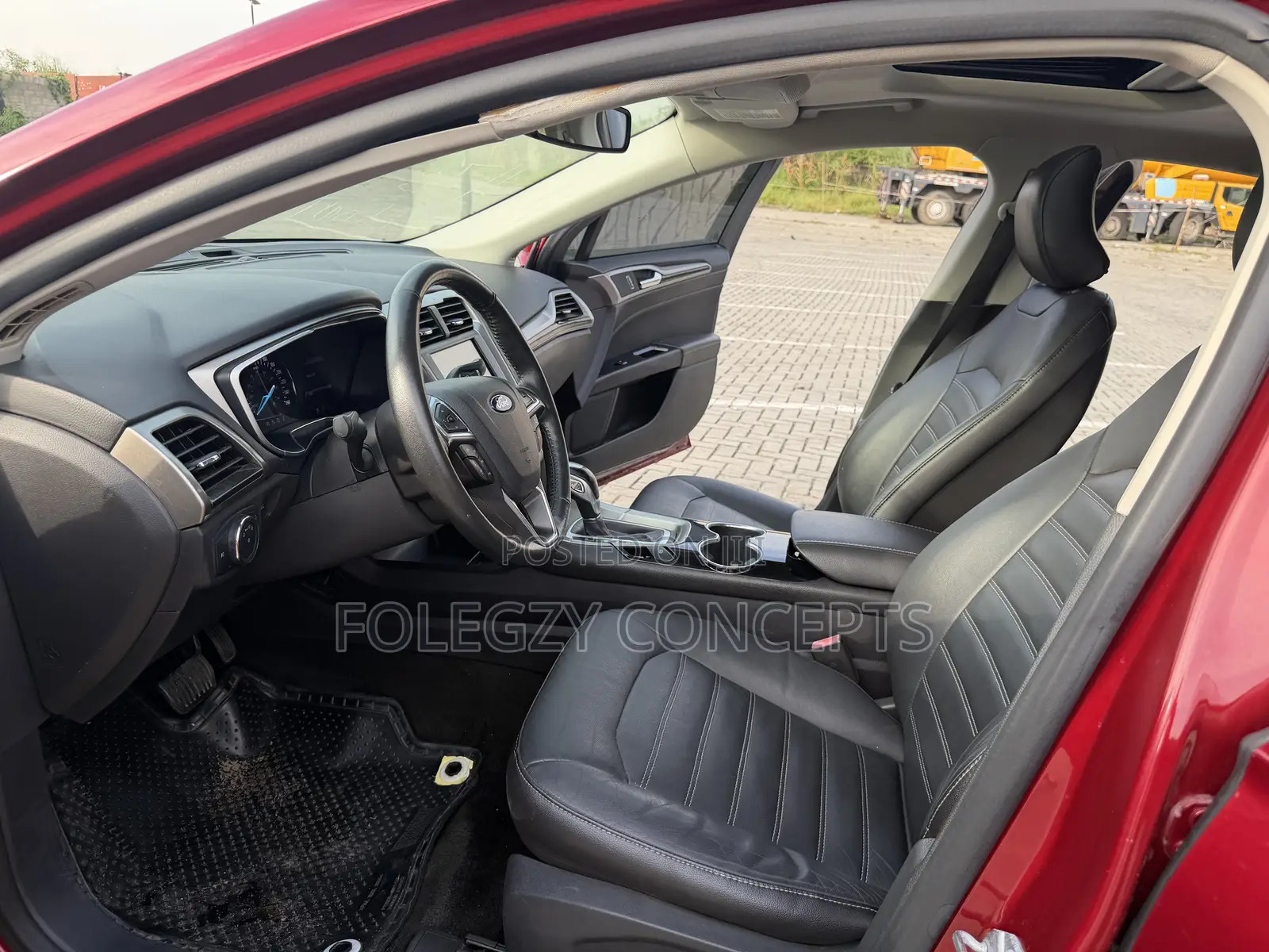 Ford Fusion 2016 Red